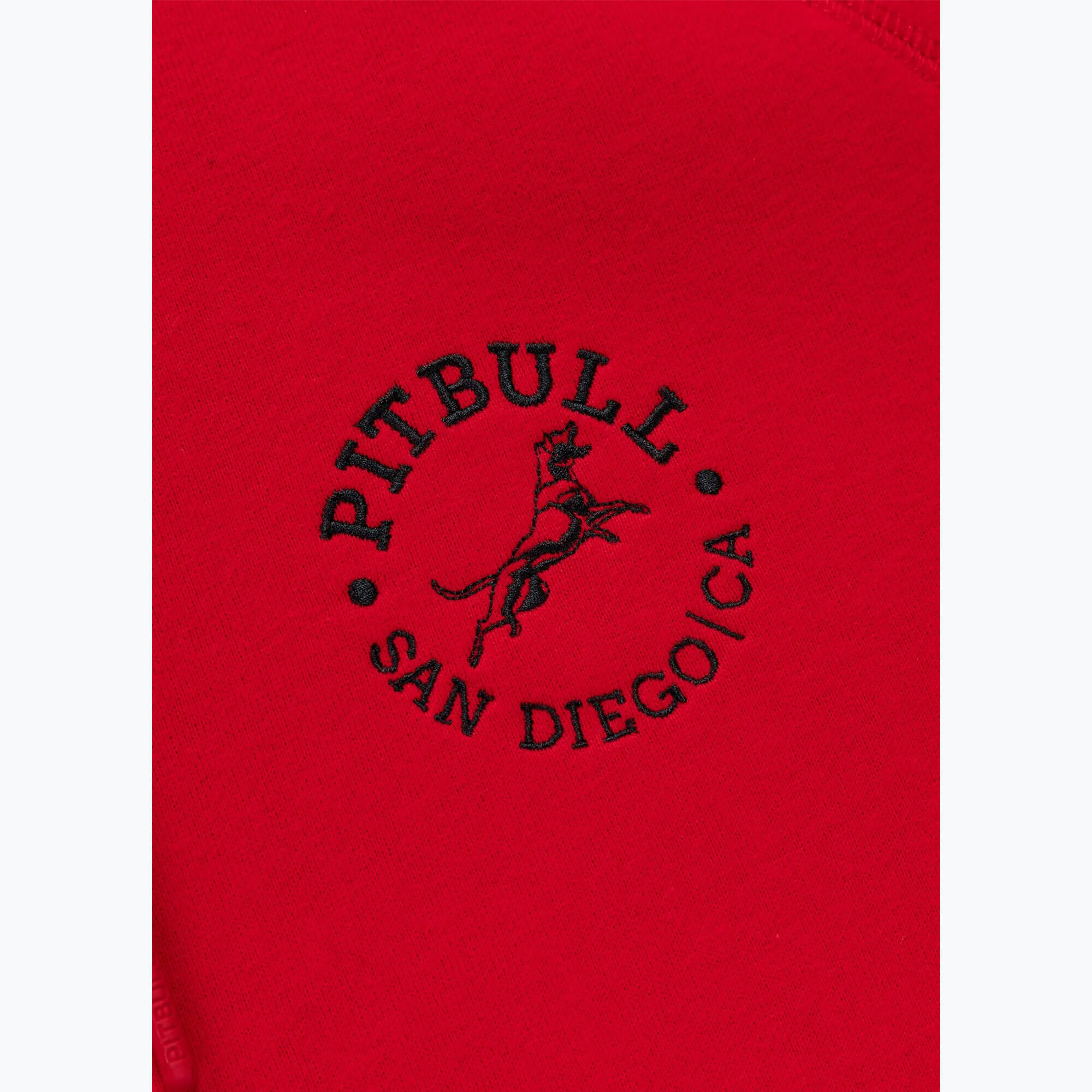 Felpa da uomo Pitbull San Diego Ca con cappuccio 7/7