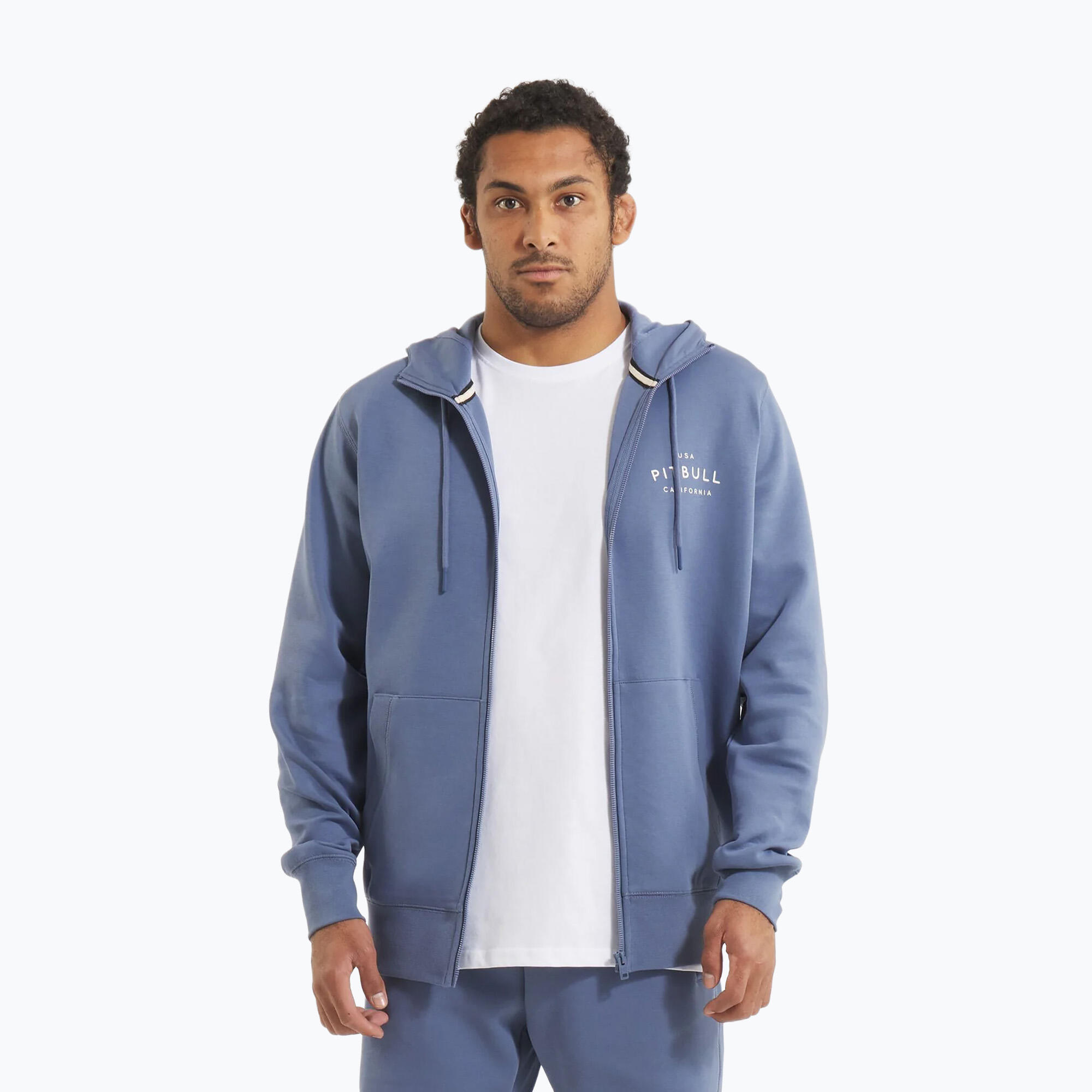 Herren Sweatshirt Pitbull Sampson mit Kapuze und Reißverschluss 1/7