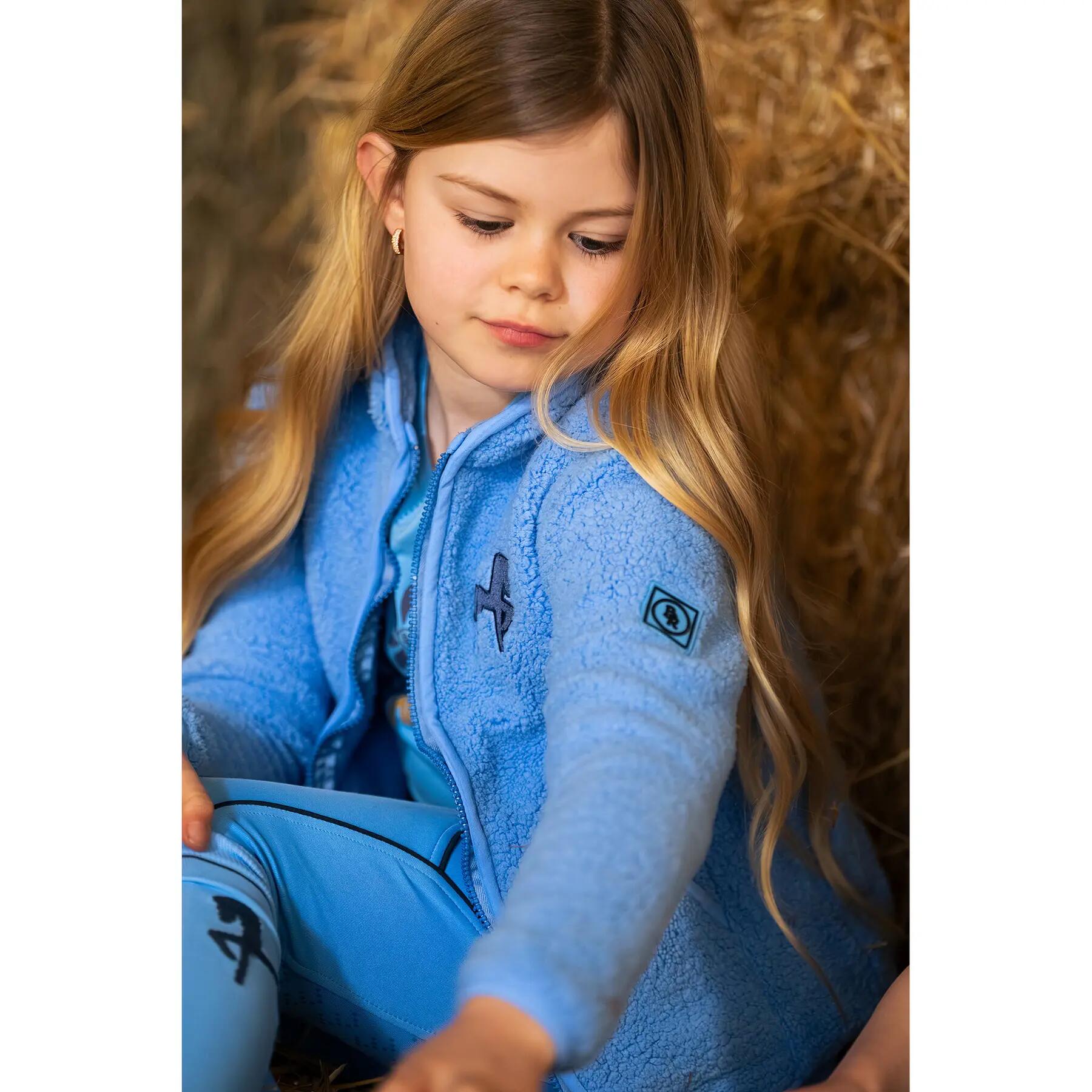 Fleece mit Reißverschluss Kind BR Equitation 3/4