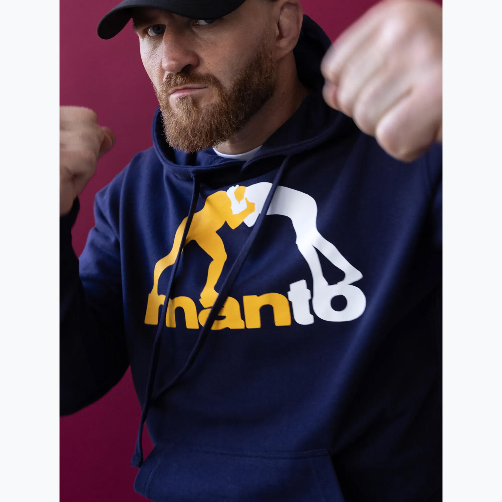 Sweat à capuche homme MANTO Logo 4/5