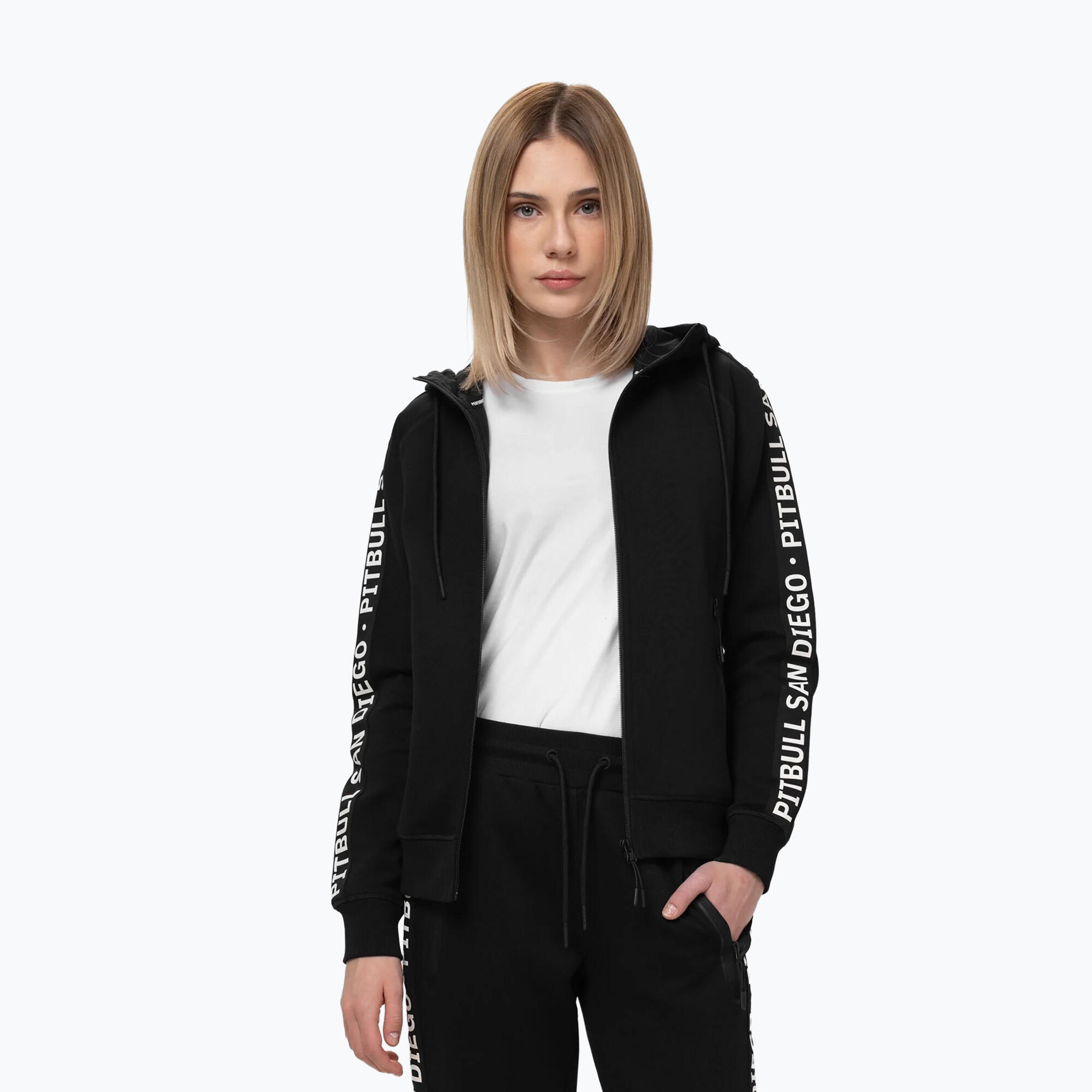 Bluza damska Pitbull Explory Tape Hooded Zip 4/7