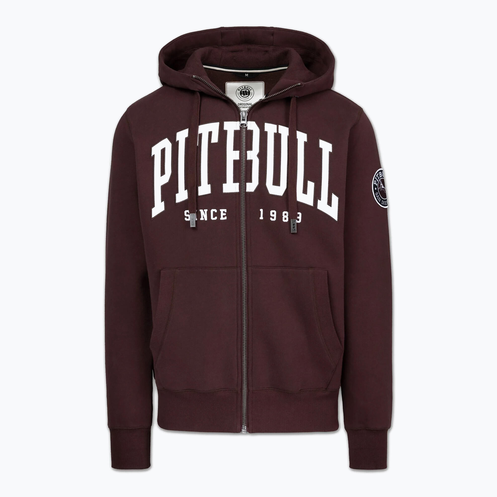 Herren-Sweatshirt Pitbull Norton mit Kapuze und Reißverschluss 5/7