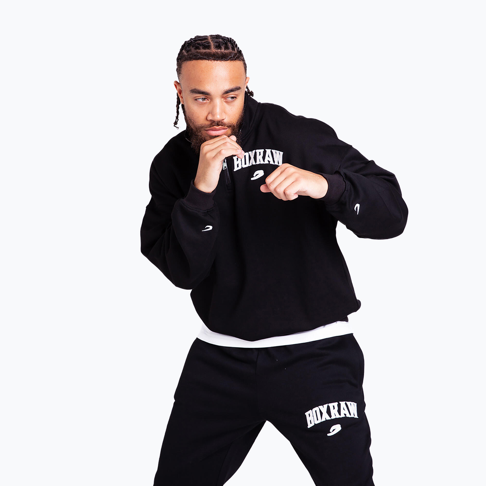 Bluza męska BOXRAW East Street 1/4 Zip 5/7