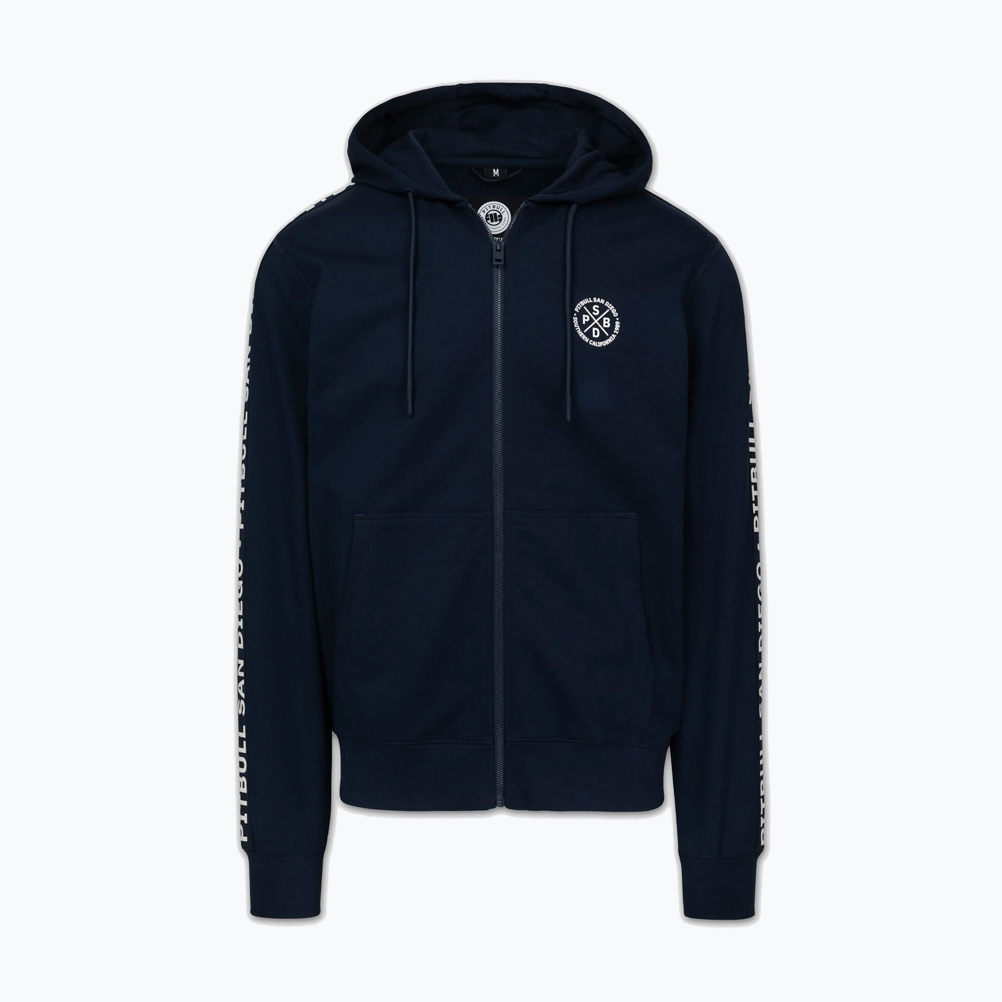 Bluza męska Pitbull Tape Parker Hooded Zip 5/7
