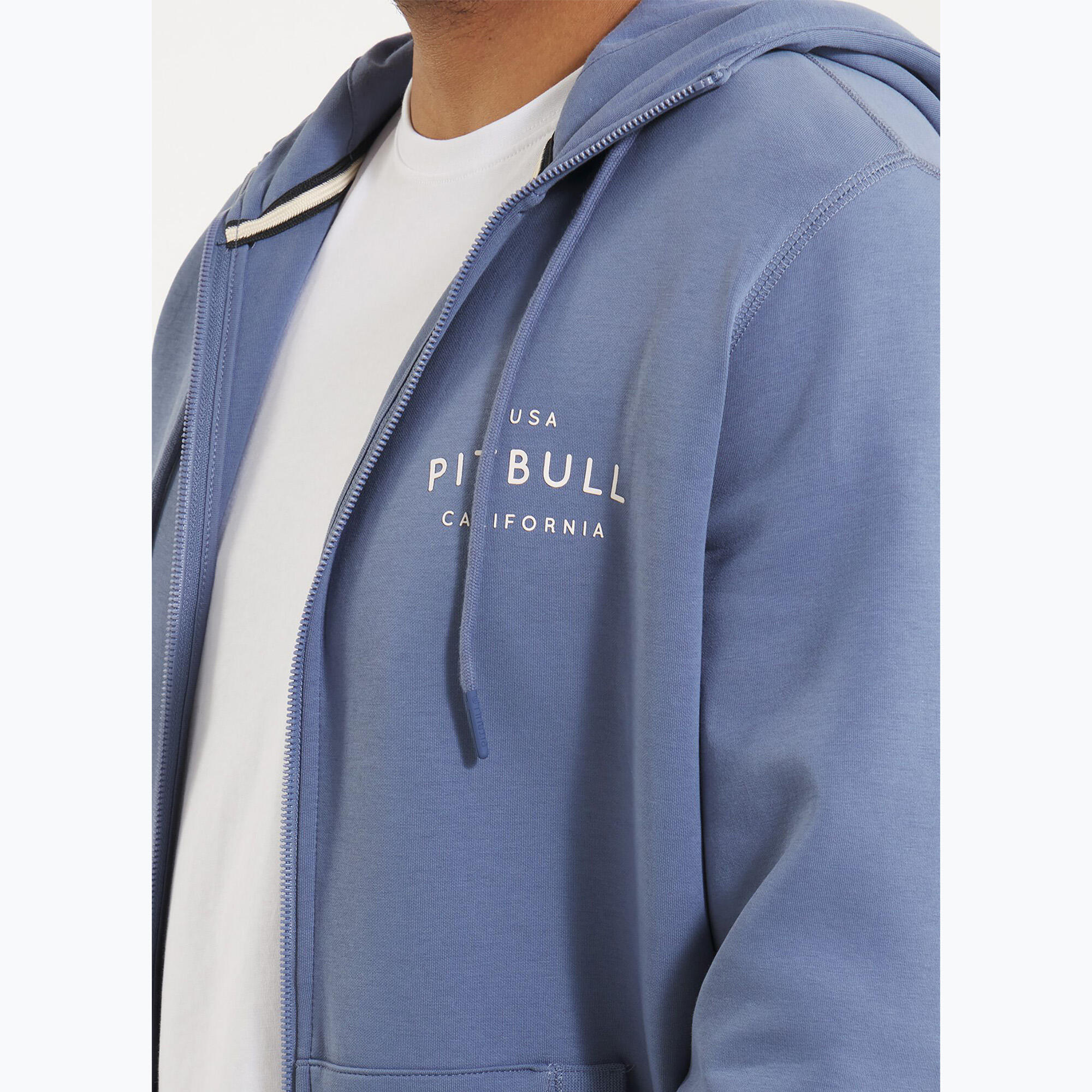 Herren Sweatshirt Pitbull Sampson mit Kapuze und Reißverschluss 4/7