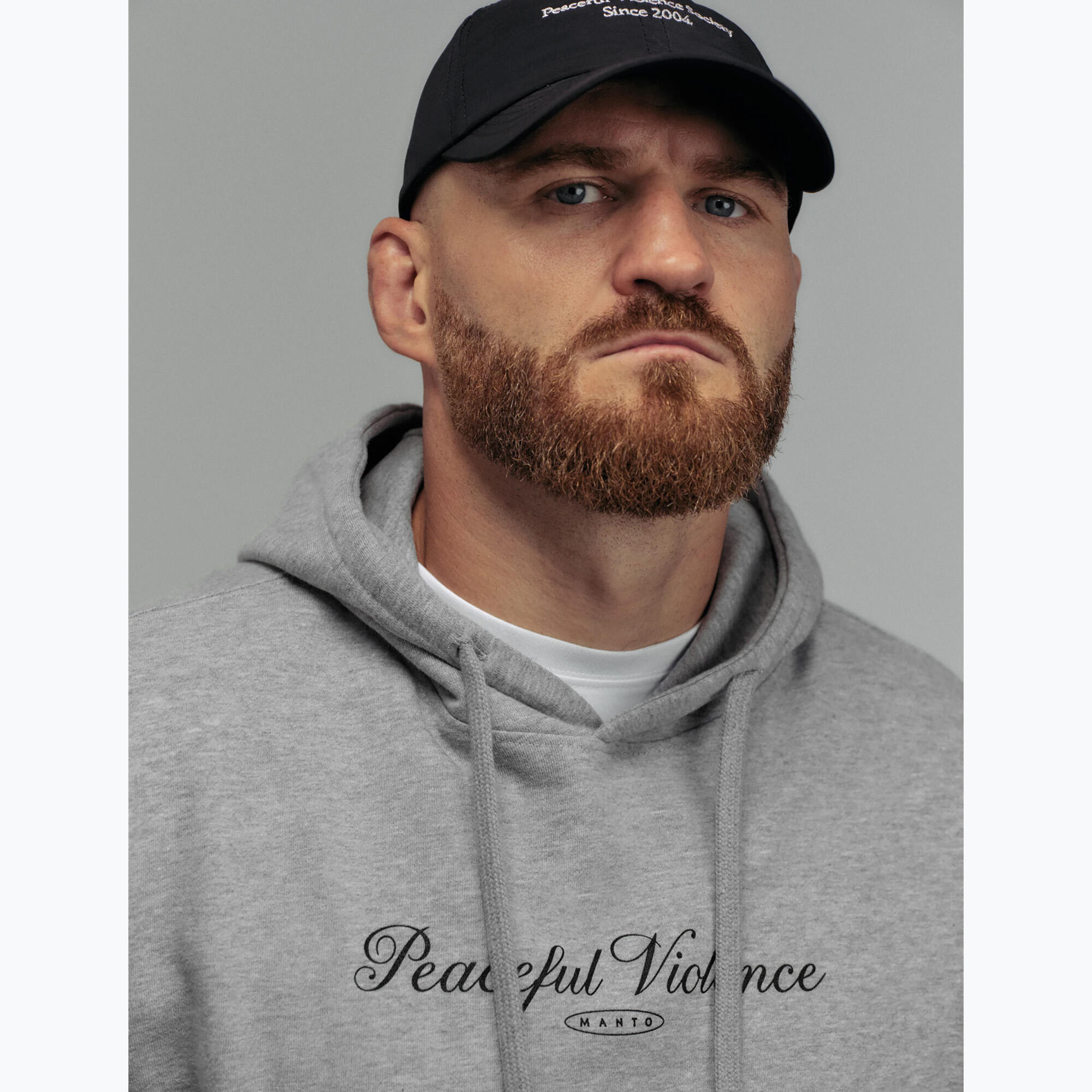 Sweat à capuche homme MANTO Peaceful Violence 3/7