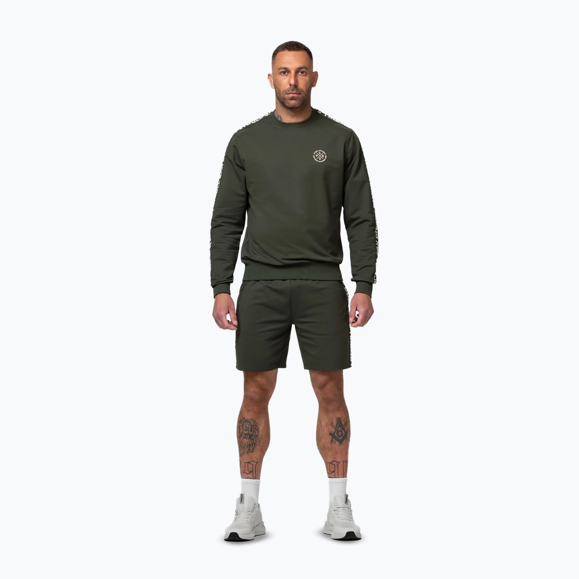 Moletom masculino Pitbull Tape Parker Crewneck 2/7