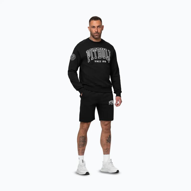 Bluza bărbătească Pitbull Badger cu guler rotund