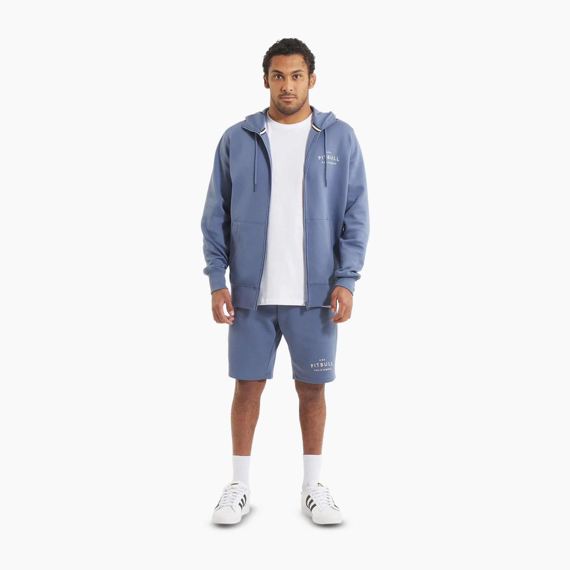 Herren Sweatshirt Pitbull Sampson mit Kapuze und Reißverschluss 2/7