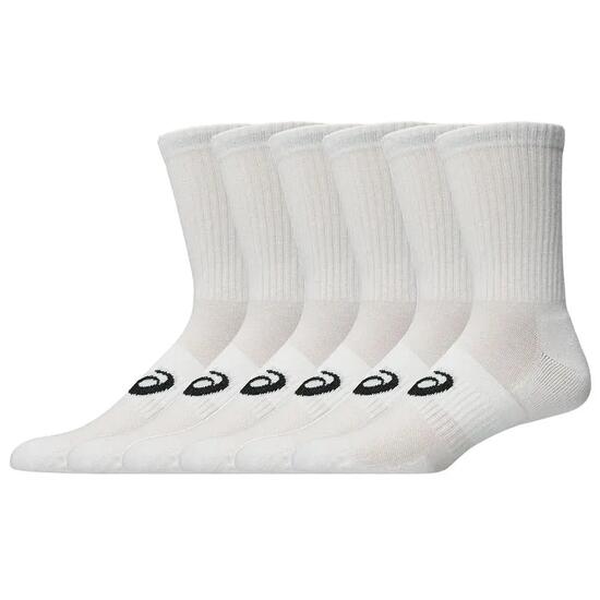 CALCETINES ASICS 6 PACK CREW SOCK 3033C302 100 S