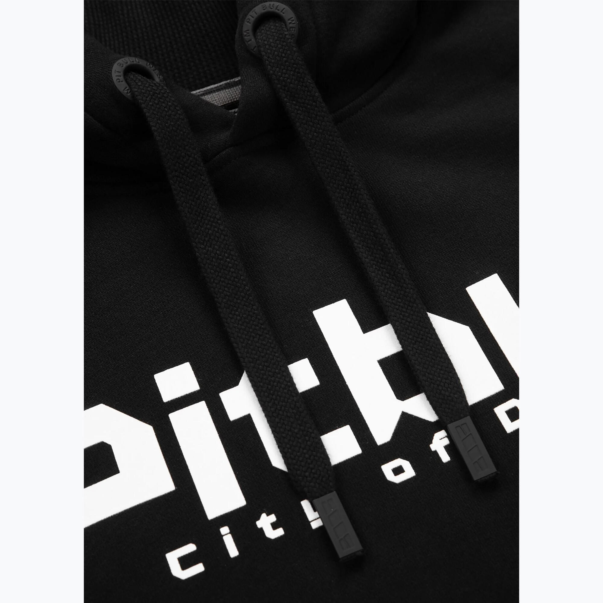 Moletom masculino Pitbull com capuz City Of Dogs 7/7