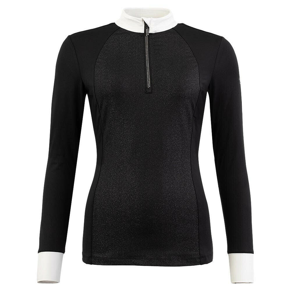 Polo feminino de manga comprida de competição BR Equitation Maglie 2/3