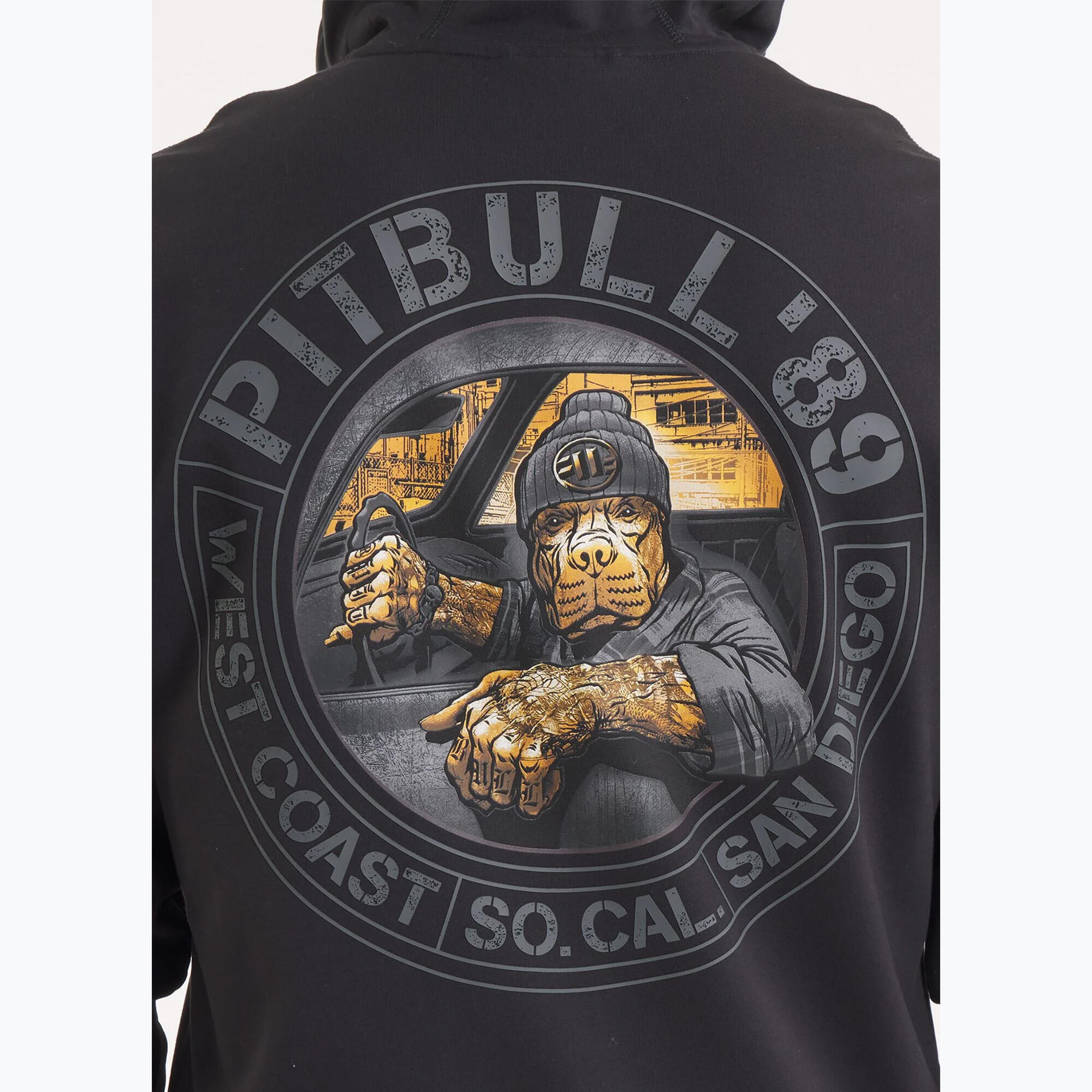 Bluza męska Pitbull Driving Hooded Zip Sweatshirt 4/7