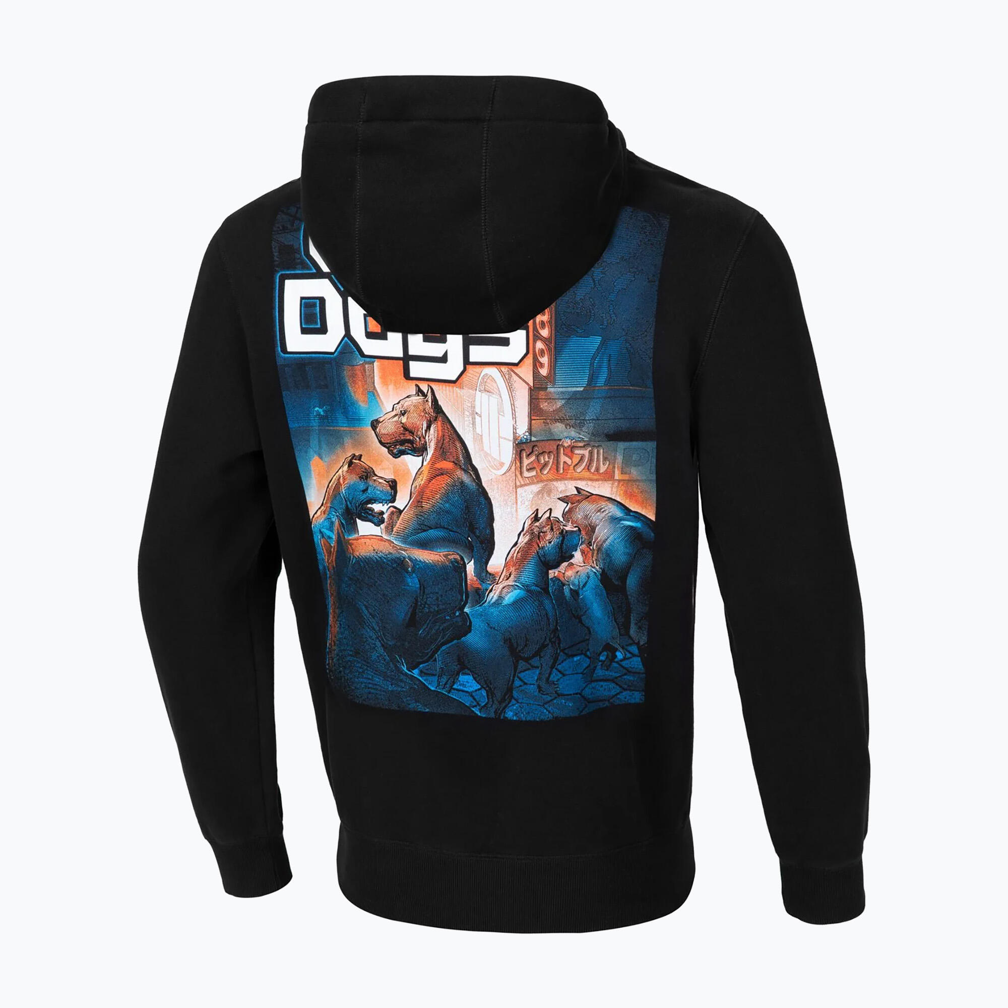 Moletom masculino Pitbull com capuz City Of Dogs 5/7