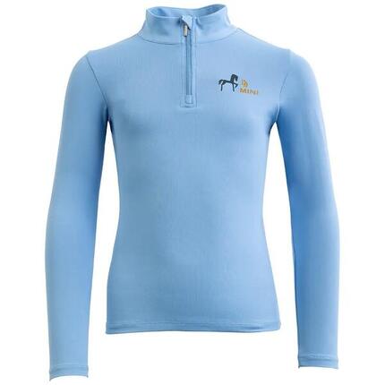 T-shirt manches longues zippée enfant BR Equitation Mini Horse