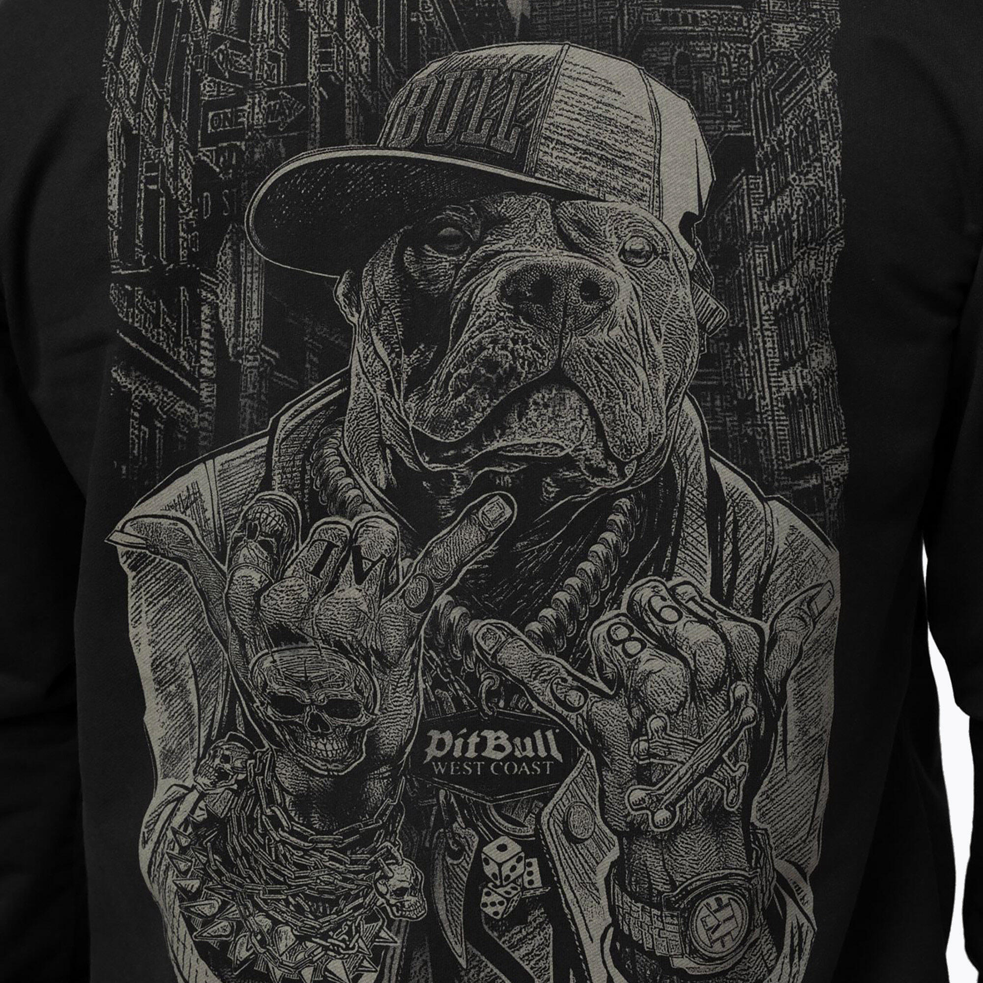 Bluza męska Pitbull USA Hooded Zip 5/7