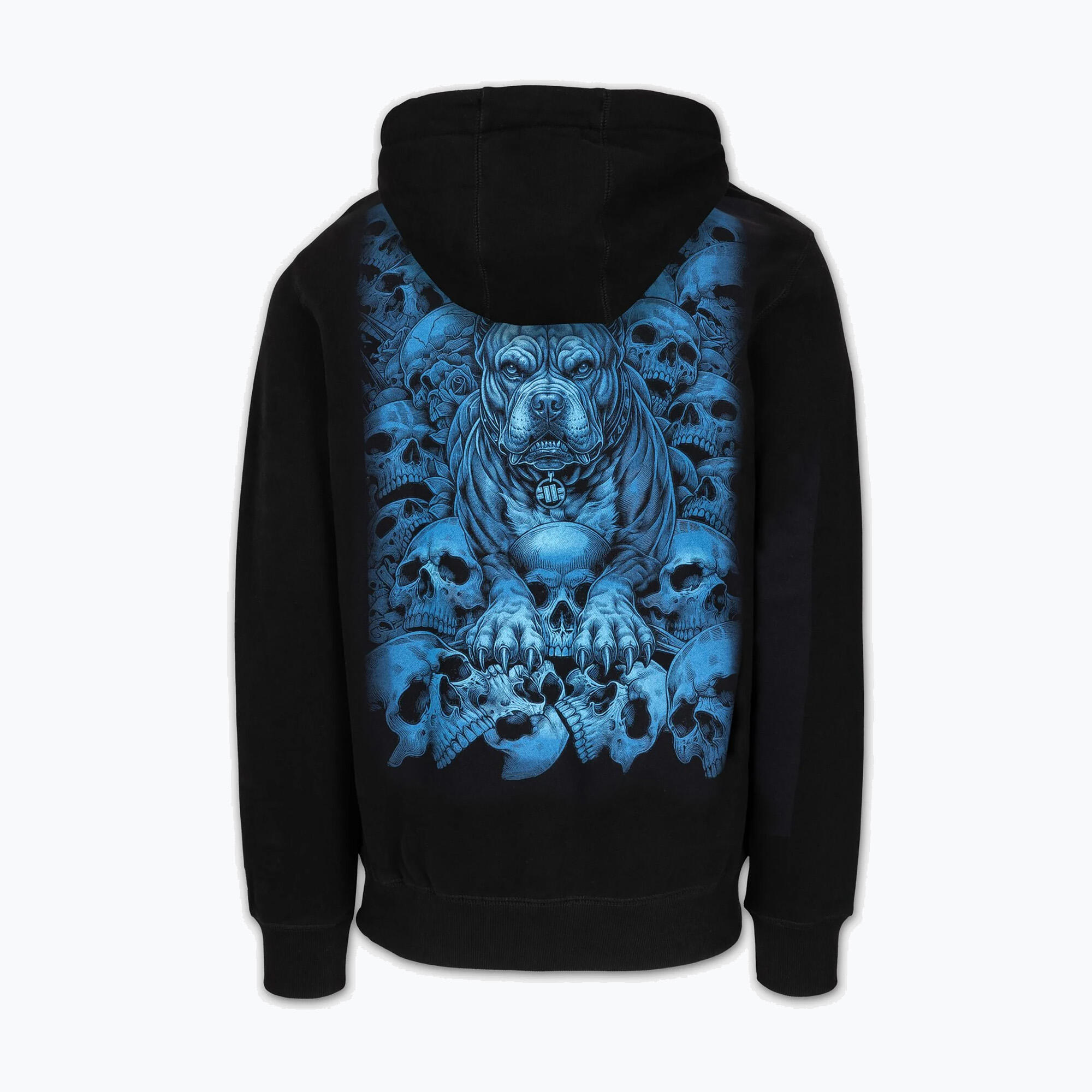 Moletom masculino Pitbull Guardian Angel com capuz 2/7