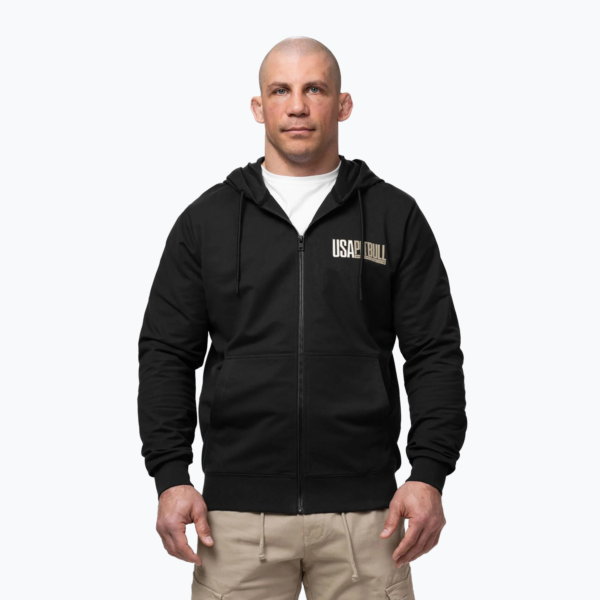 Bluza męska Pitbull USA Hooded Zip 4/7