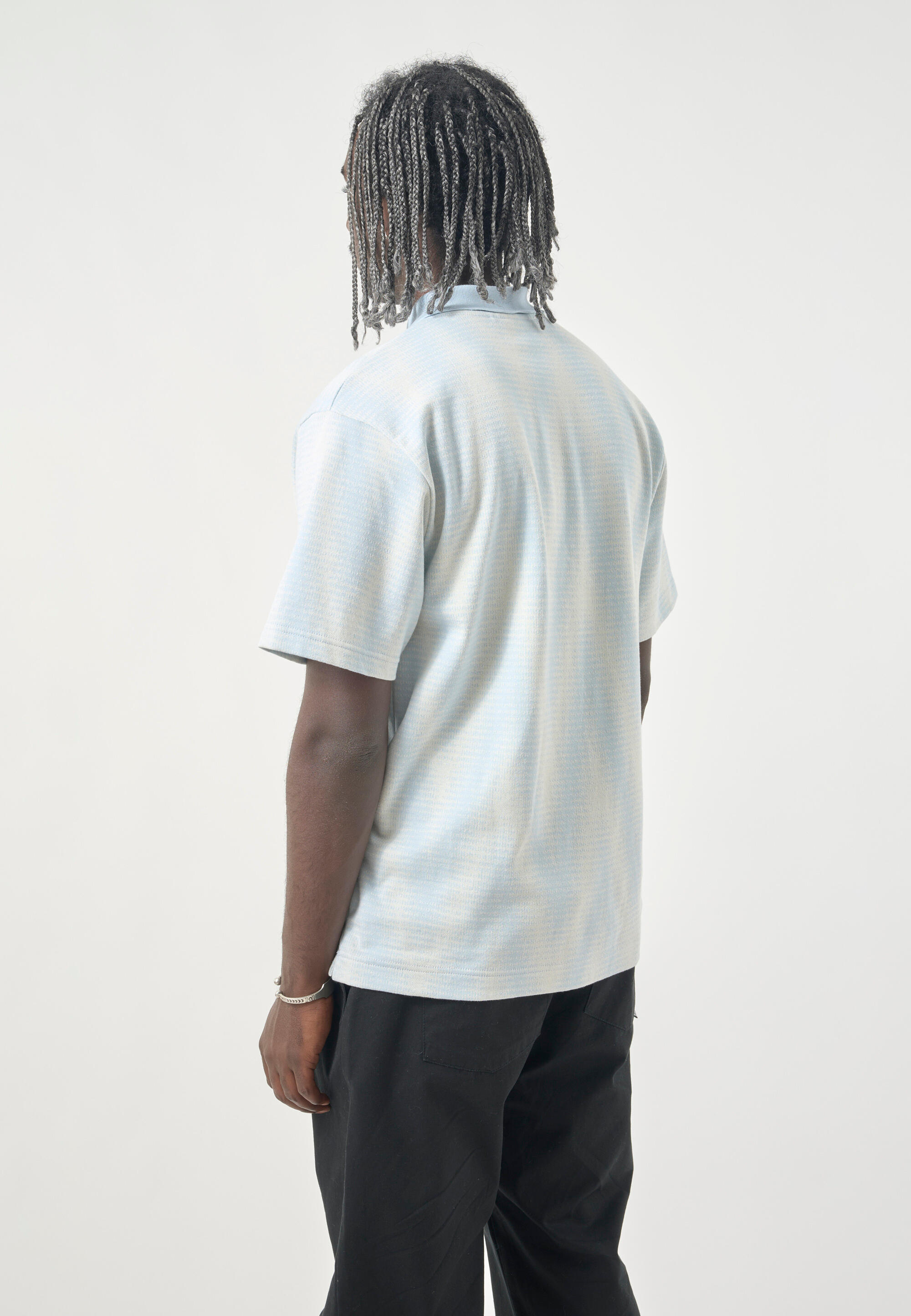 Polo-Shirt Ziggy mit dezentem Allover-Print 6/15
