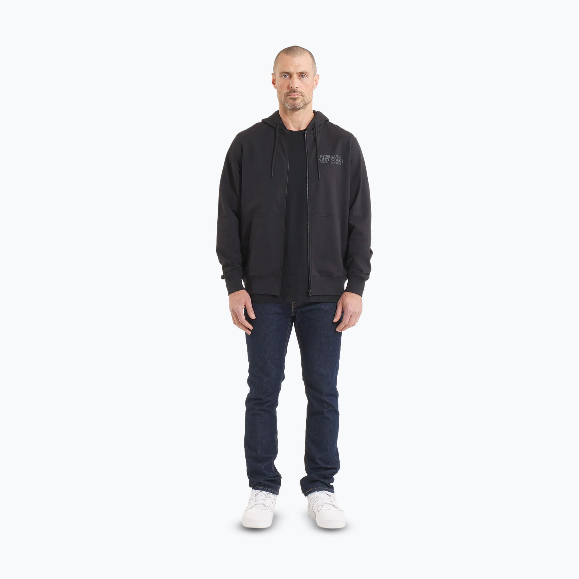 Bluza męska Pitbull Driving Hooded Zip Sweatshirt 2/7