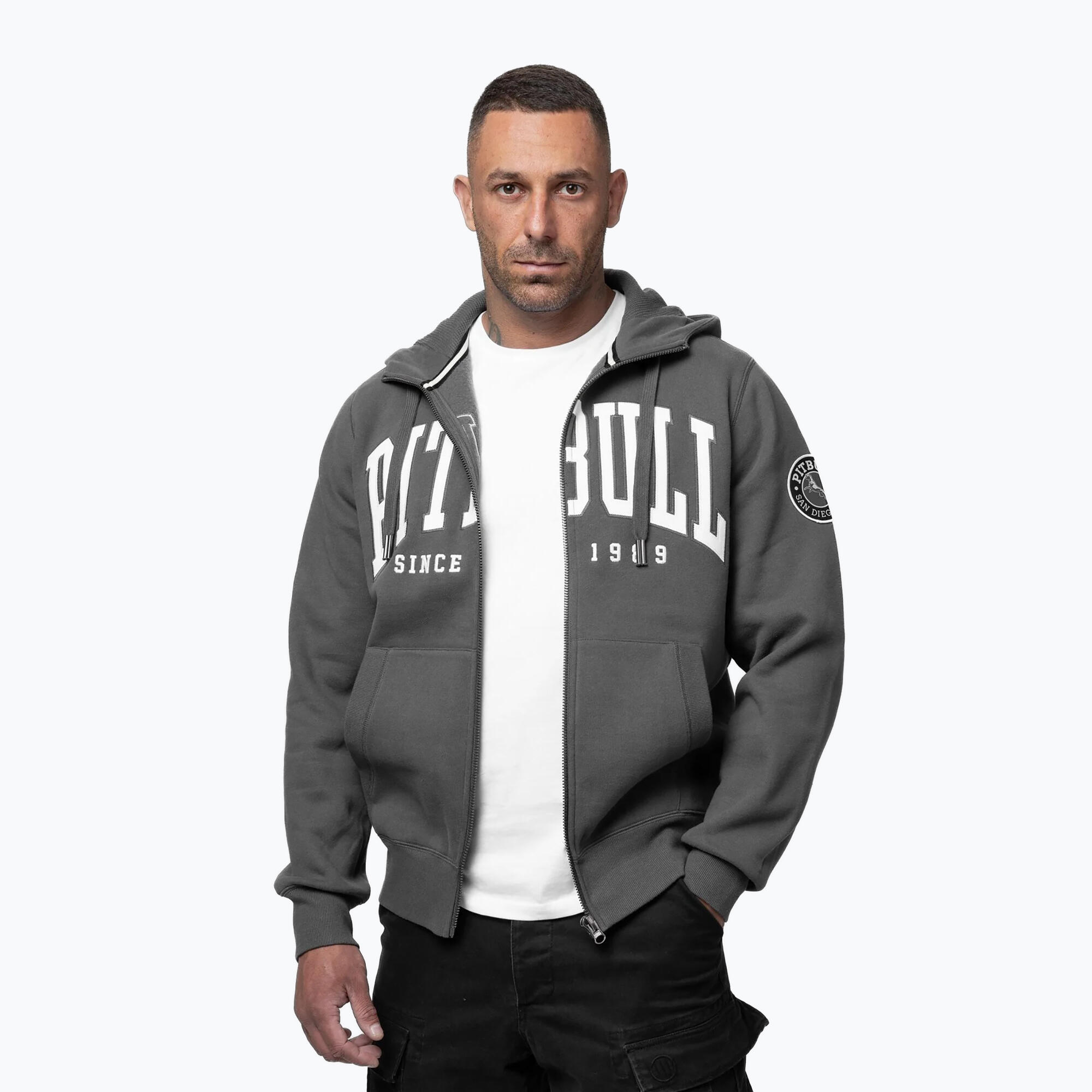 Bluza męska Pitbull Norton Hooded Zip 4/7