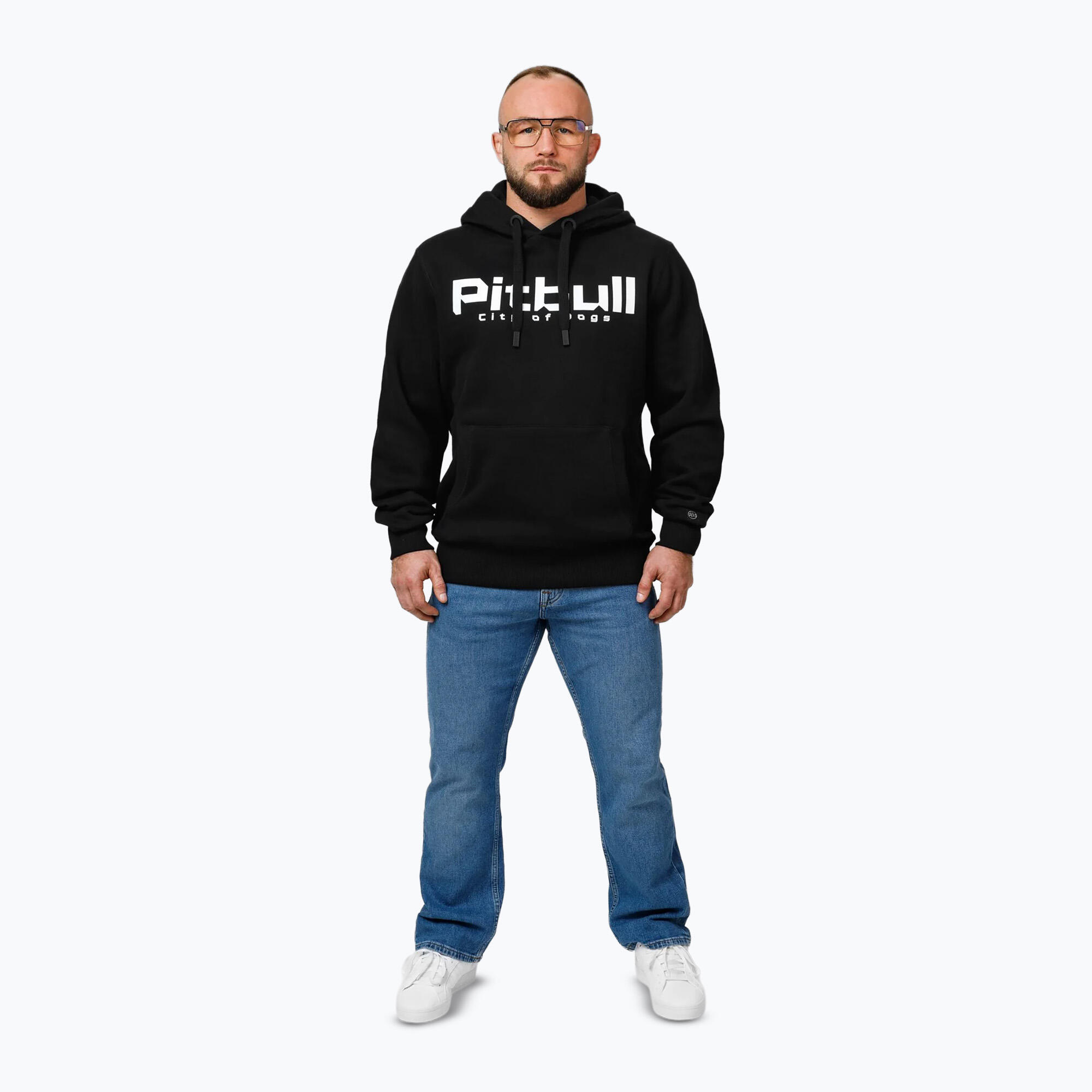 Moletom masculino Pitbull com capuz City Of Dogs 2/7