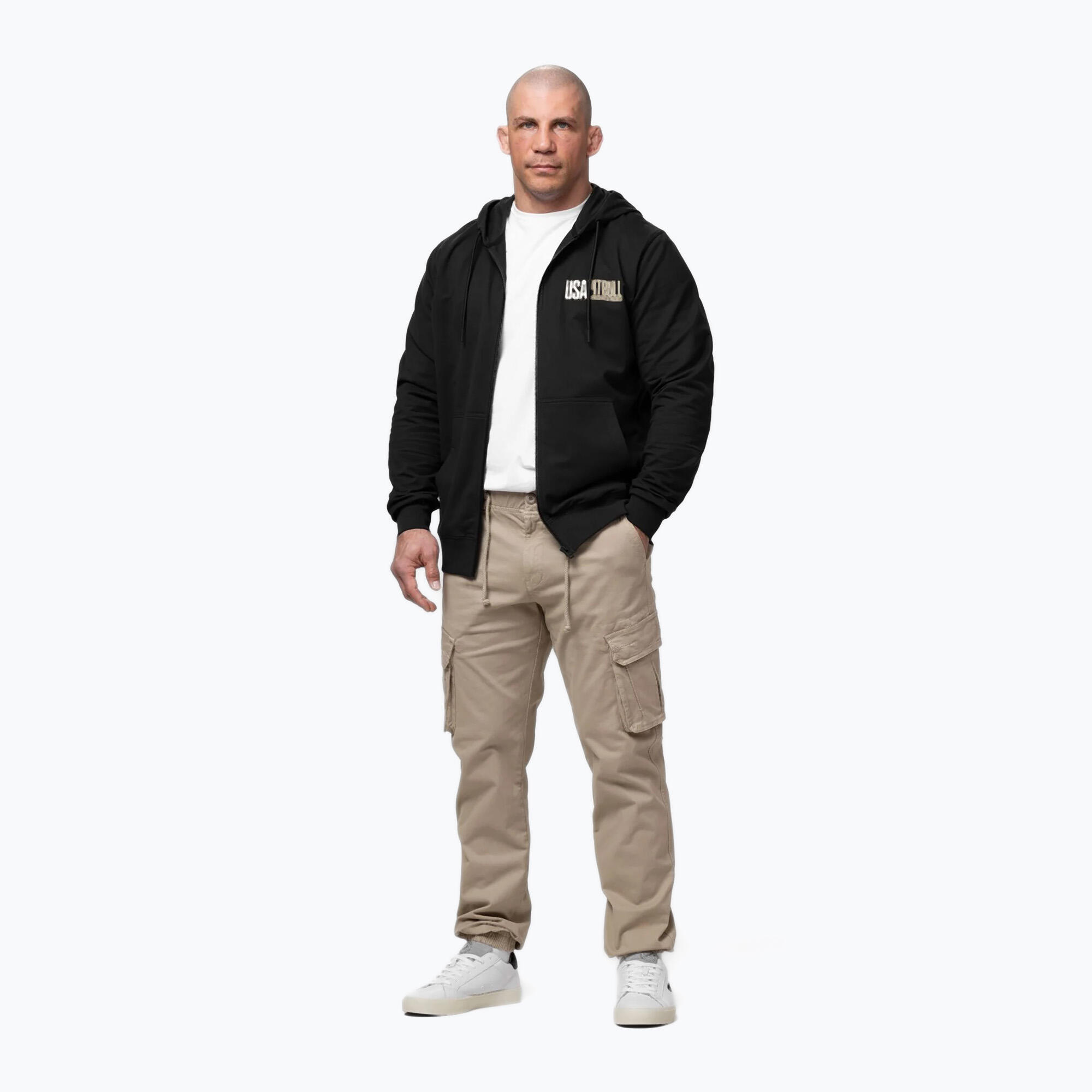 Bluza męska Pitbull USA Hooded Zip 2/7