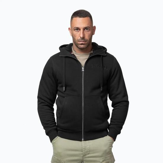 Herren-Sweatshirt Pitbull Ruffin Detroit mit Kapuze und Reißverschluss