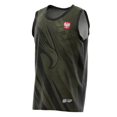 Basketbal tanktop voor heren extreme hobby poland ultimate