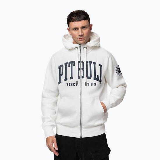 Herren-Sweatshirt Pitbull Norton mit Kapuze und Reißverschluss