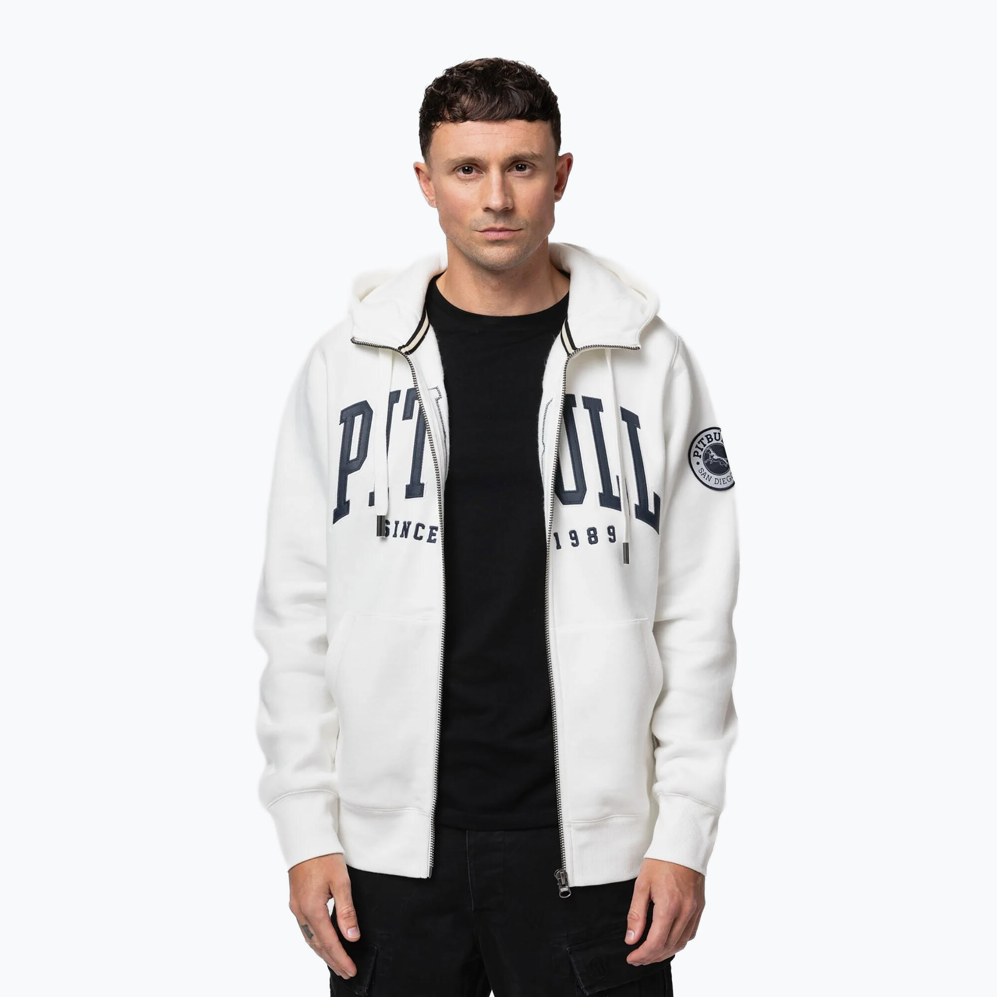 Herren-Sweatshirt Pitbull Norton mit Kapuze und Reißverschluss 5/7