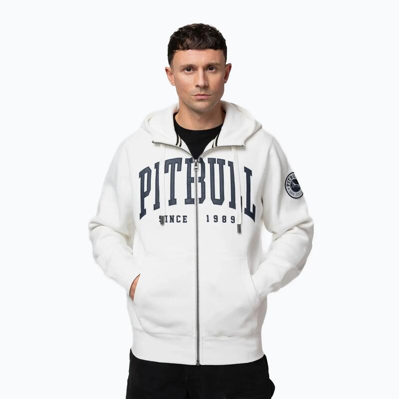Hanorac bărbați Pitbull Norton cu fermoar și glugă