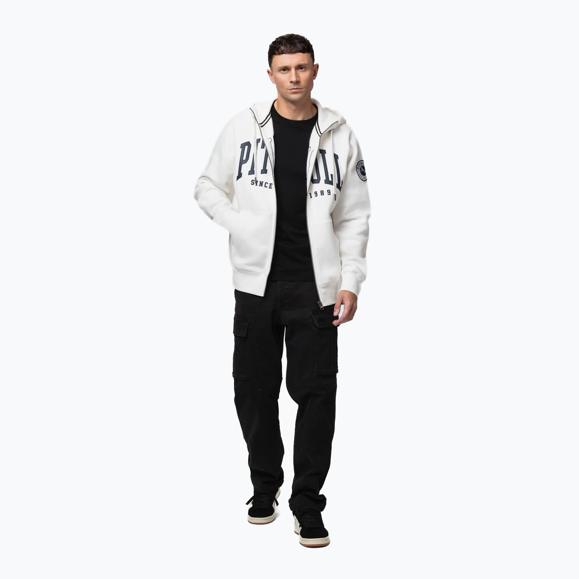 Herren-Sweatshirt Pitbull Norton mit Kapuze und Reißverschluss 2/7