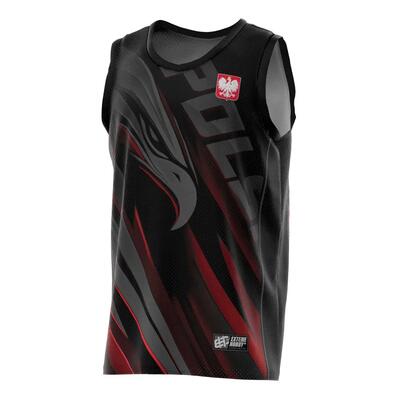 Basketbal tanktop voor heren extreme hobby poland ultimate