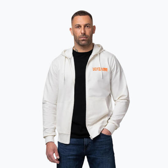 Herrenpullover Pitbull Blacky Sweatshirt mit Reißverschluss und Kapuze