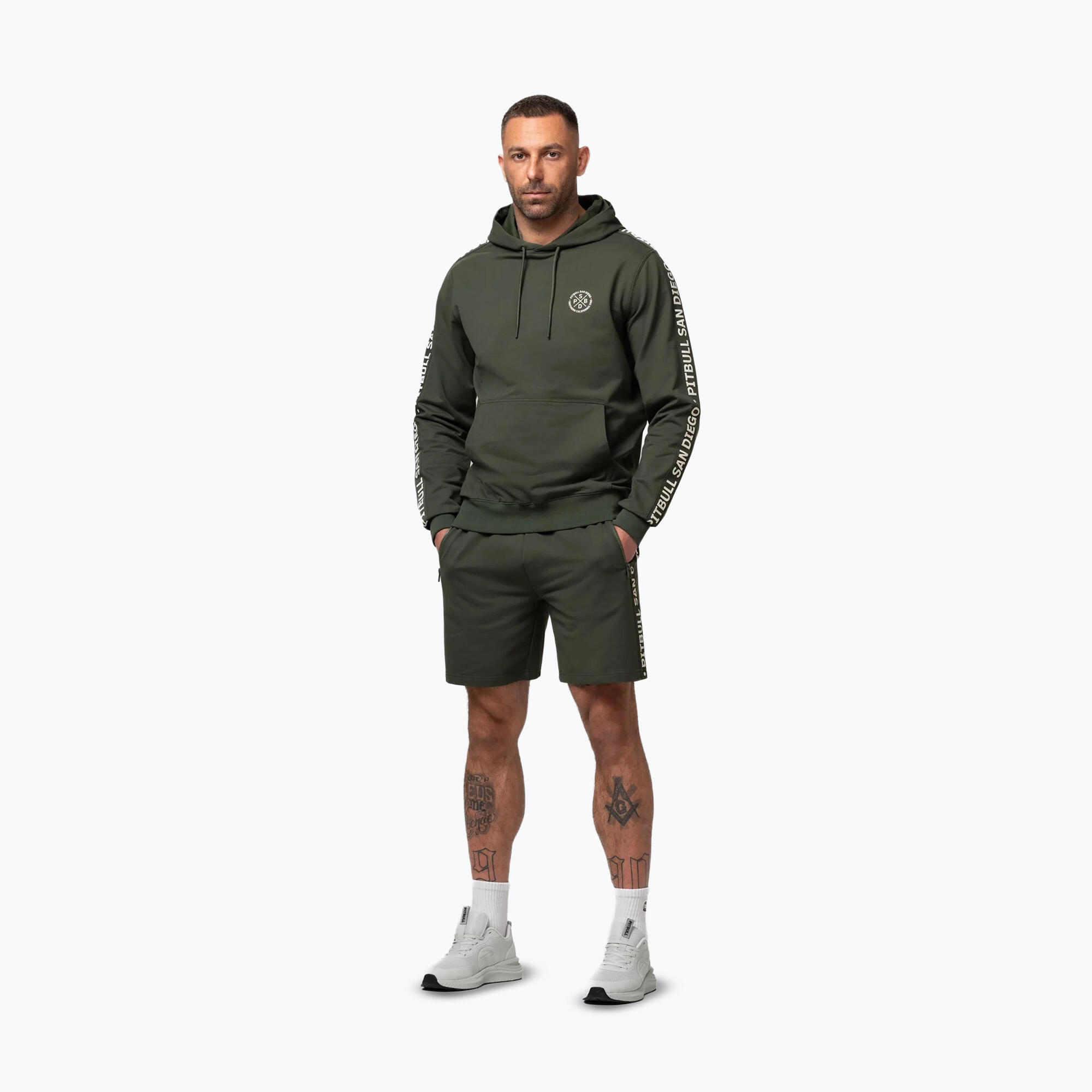Bluza męska Pitbull Tape Parker Hooded 2/7