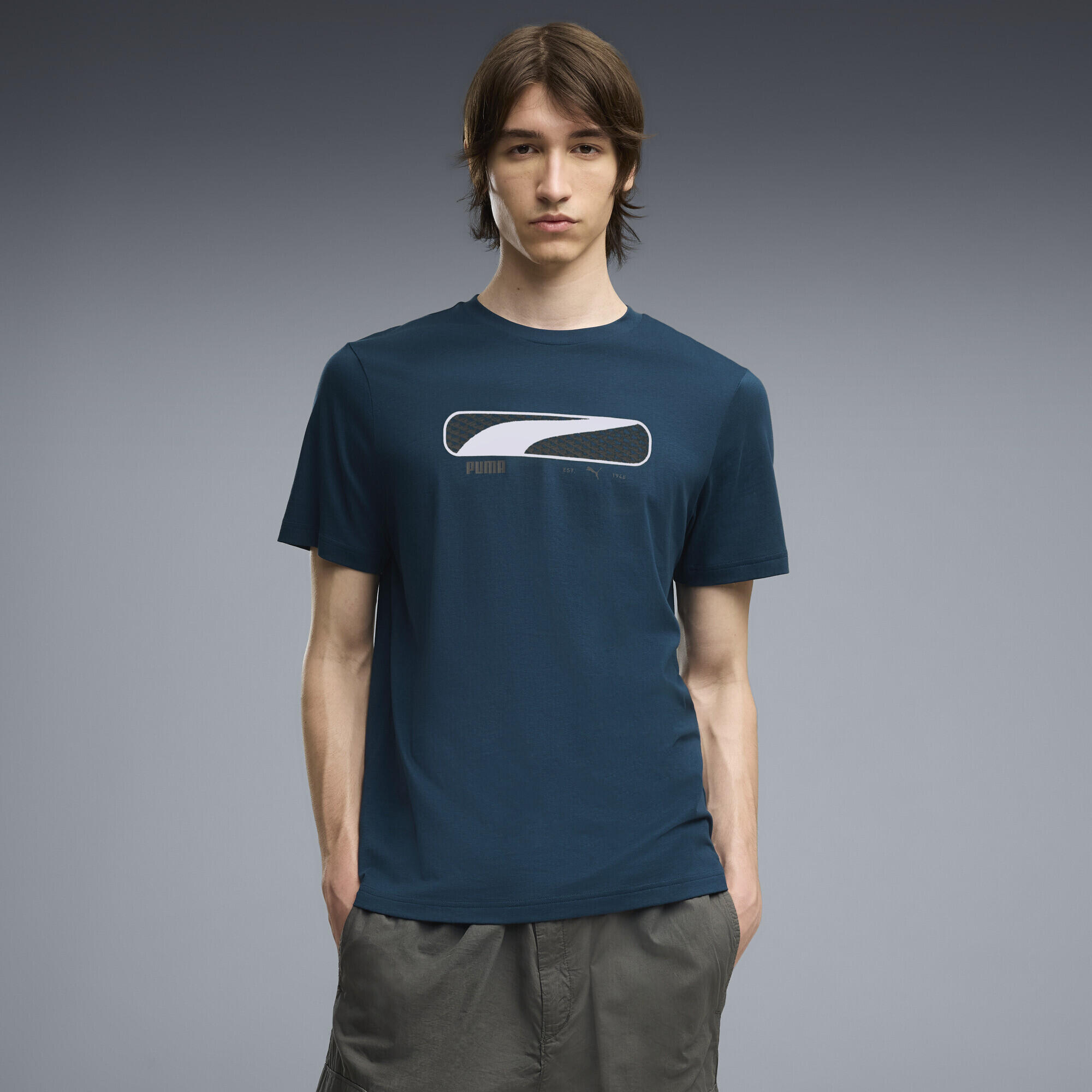 T-shirt PUMA Sport Logo Play da uomo PUMA 2/5