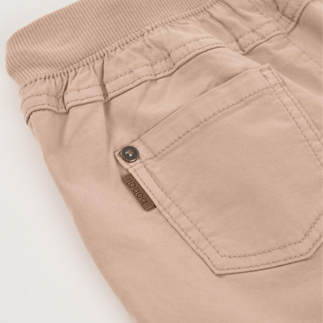 Bermudas algodón beige 4/4