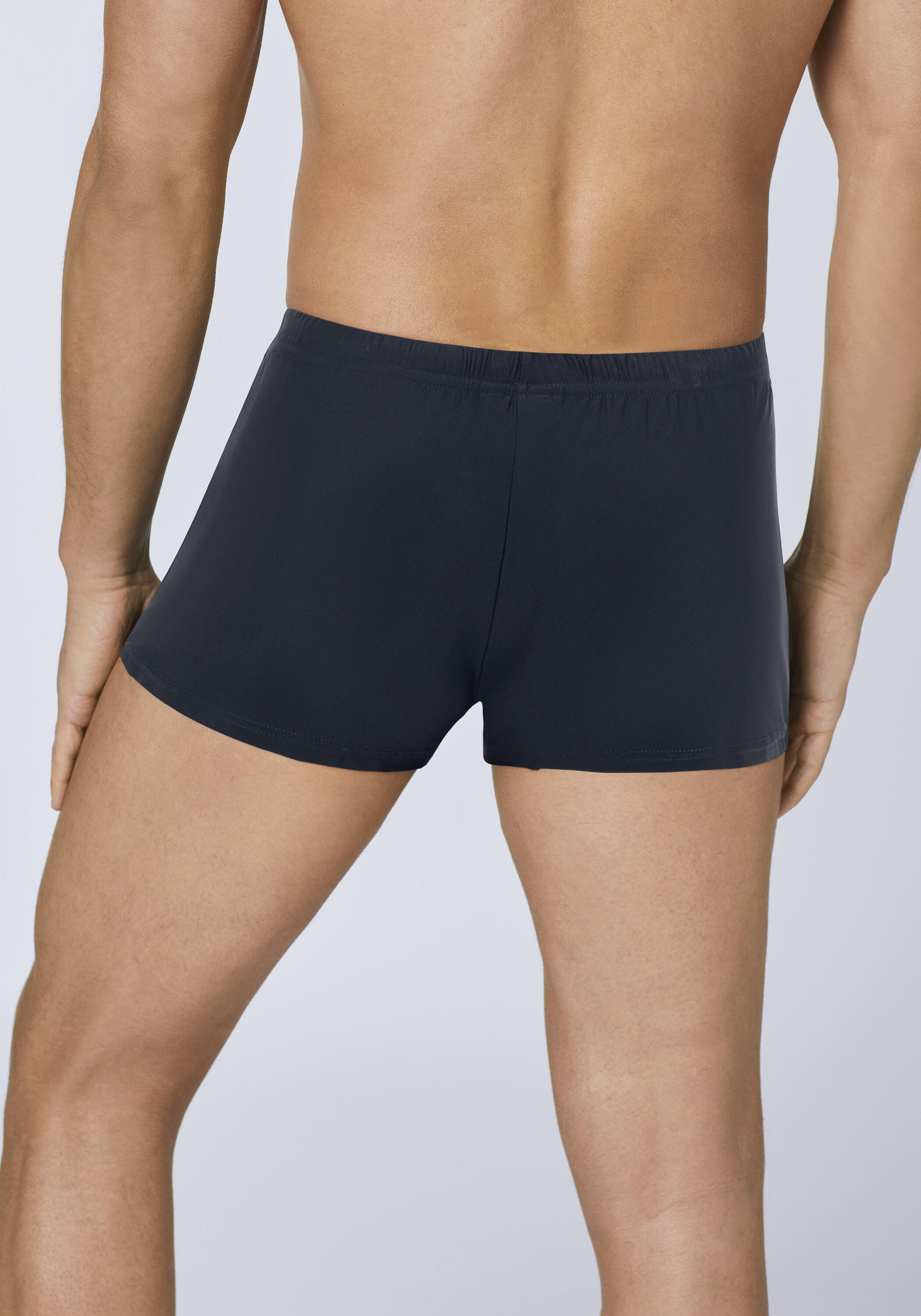 Badeshorts mit Logo in Kontrastfarbe 5/5