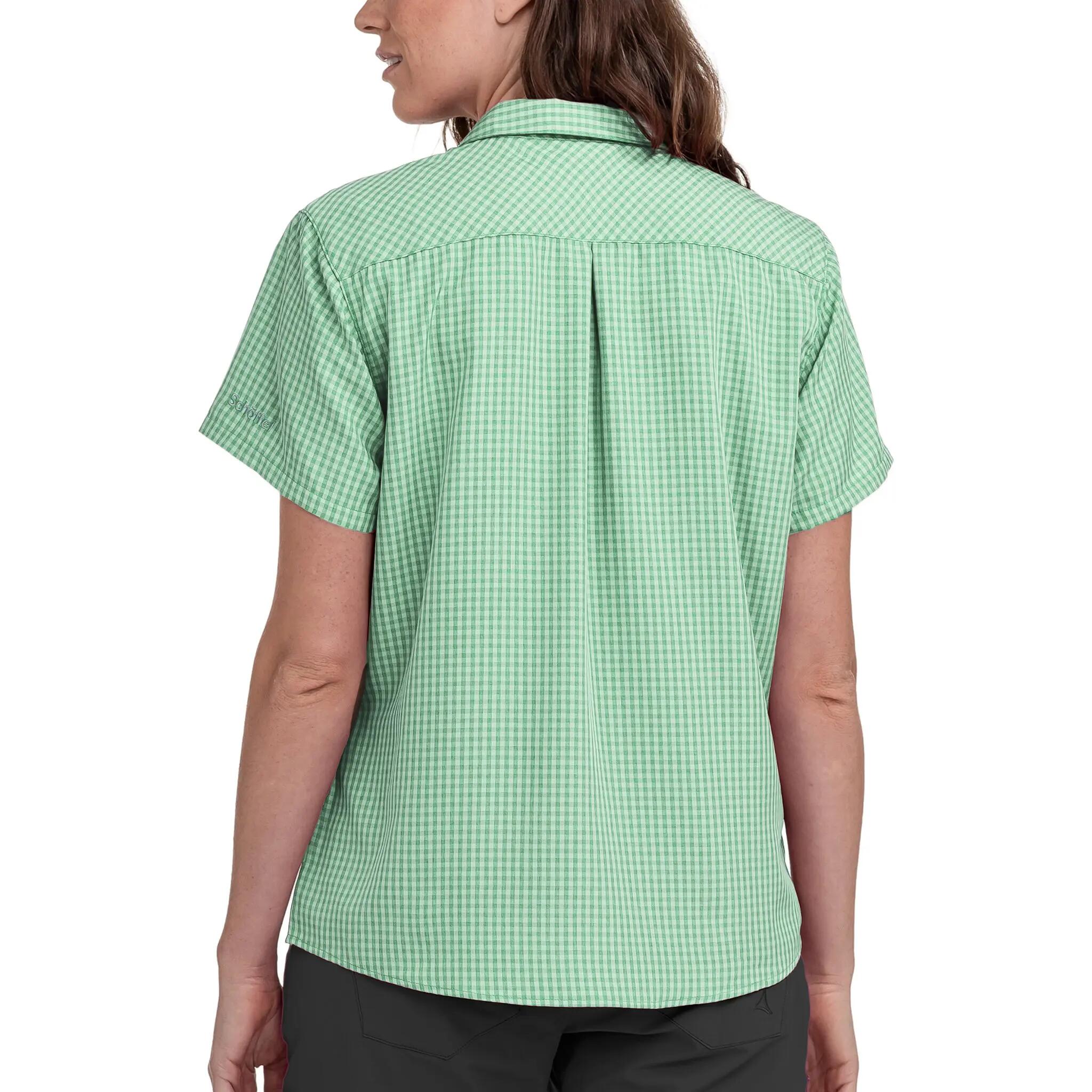 Wanderbluse schnelltrocknend leicht Damen - Hiking CIRC Blouse Style Dalfoss 4/4