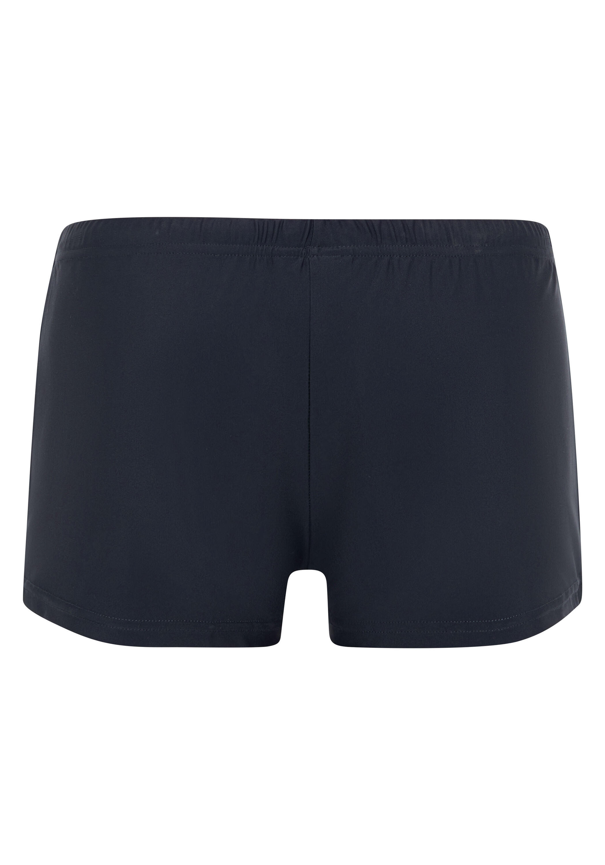 Badeshorts mit Logo in Kontrastfarbe 2/5