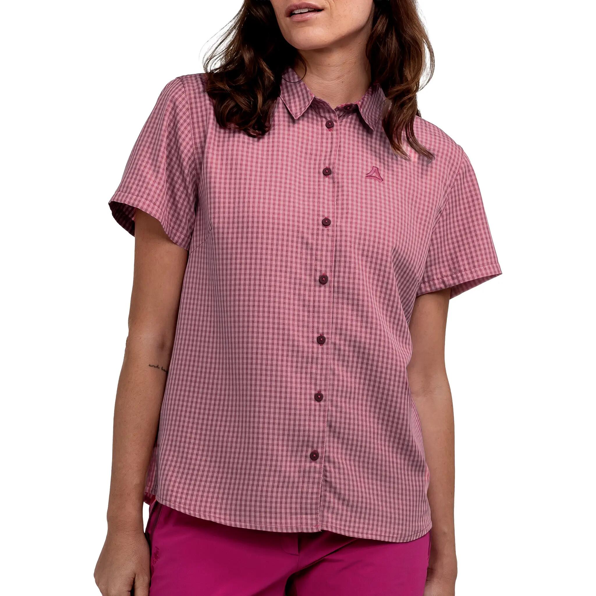 Wanderbluse schnelltrocknend leicht Damen - Hiking CIRC Blouse Style Dalfoss 2/4