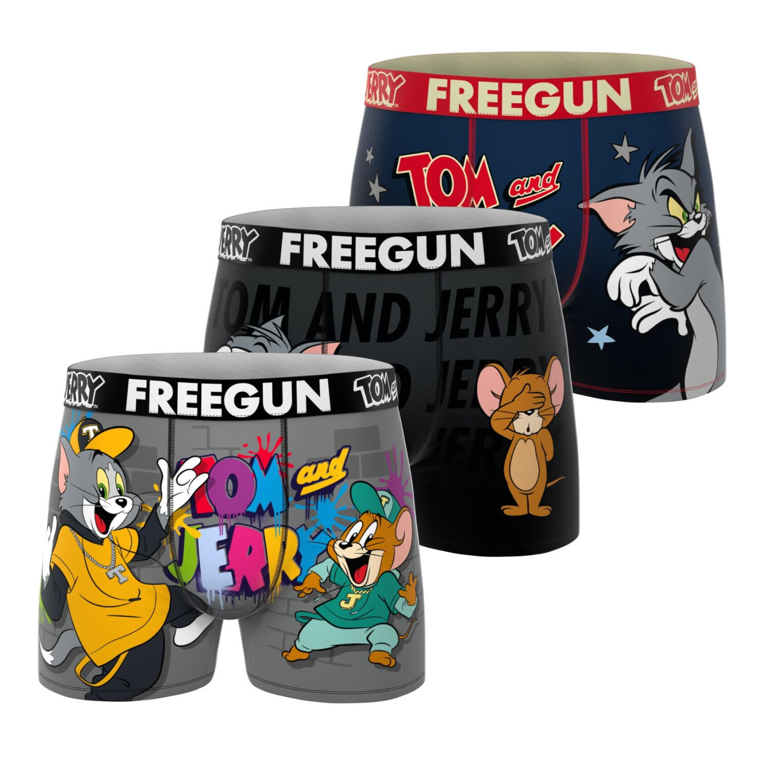 Lot de 3 boxers junior Tom And Jerry 1/5