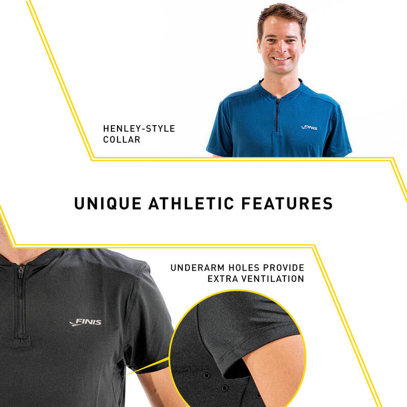 Tricou sport Polo barbati Tech Polo - negru