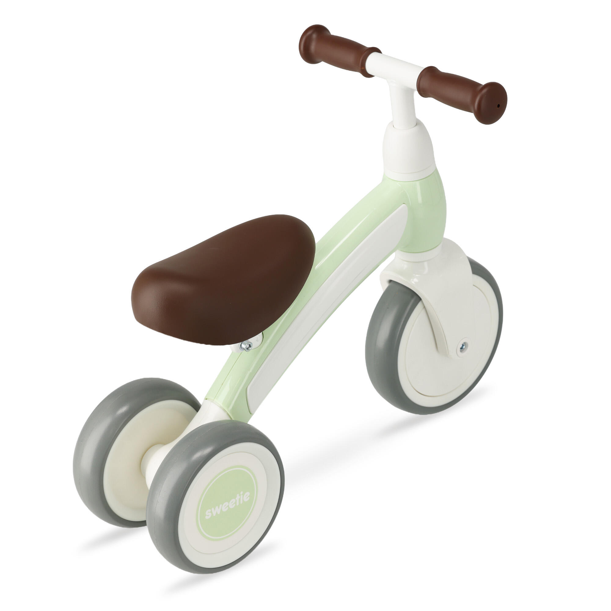 Qplay Sweetie Loopfiets - Driewieler 1-3 Jaar - Peuterfiets - Mint 4/5
