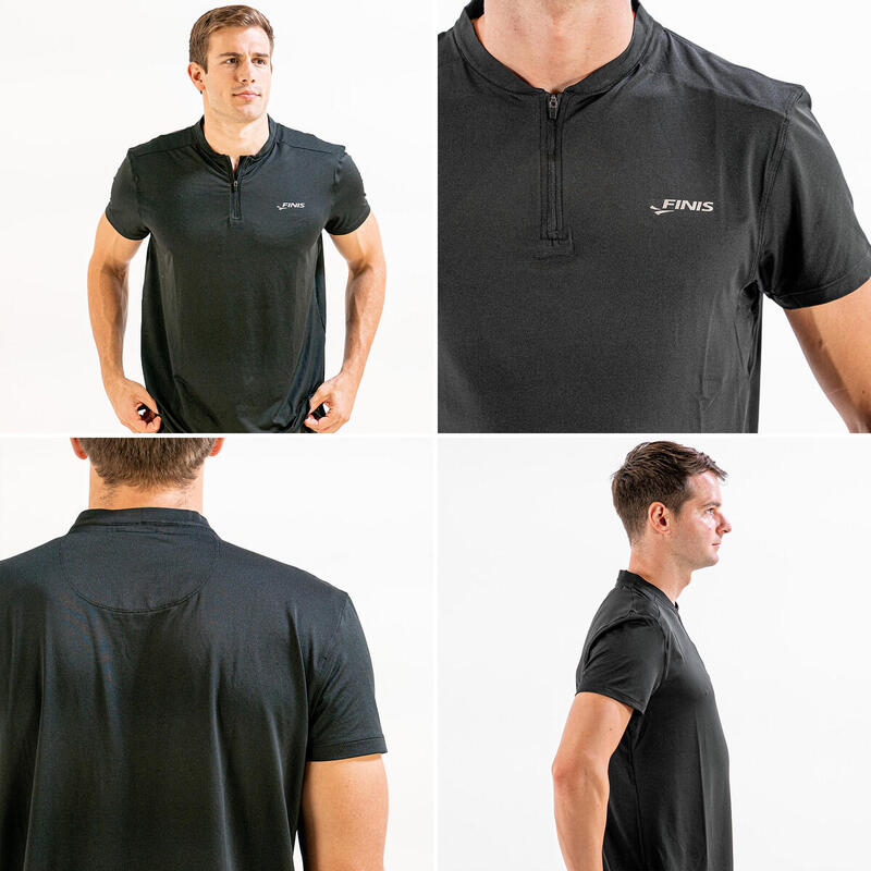 Tricou sport Polo barbati Tech Polo - negru
