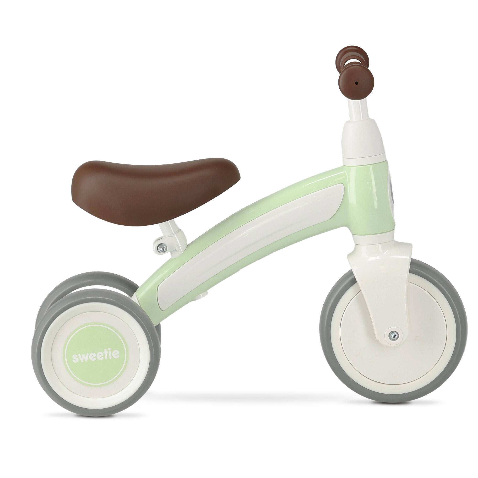 Qplay Sweetie Loopfiets - Driewieler 1-3 Jaar - Peuterfiets - Mint 3/5