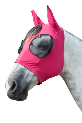 Masque anti-mouches pour cheval élastique HKM