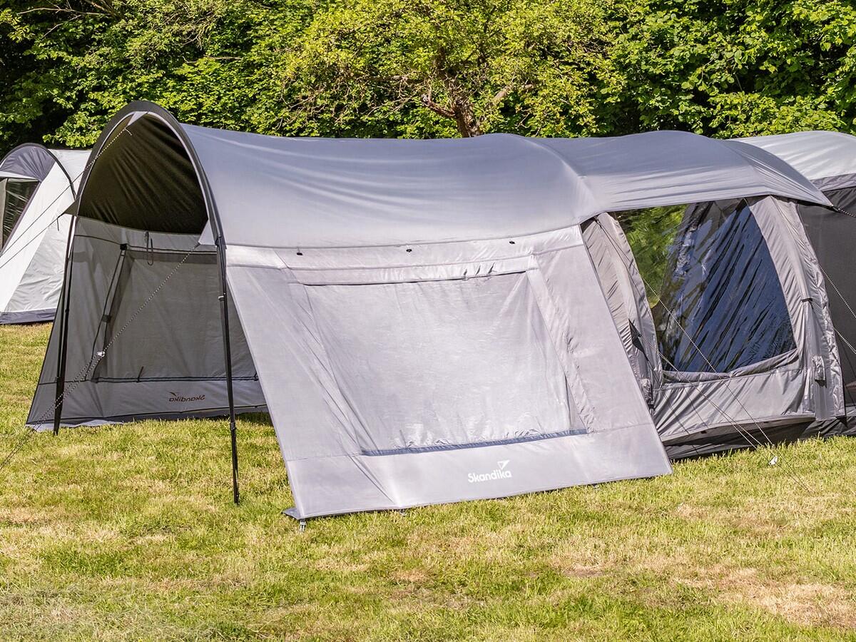 Vorzelt Rondal 450 x 400cm - Vorzelt Erweiterung für Tunnelzelt, Familienzelt 7/14