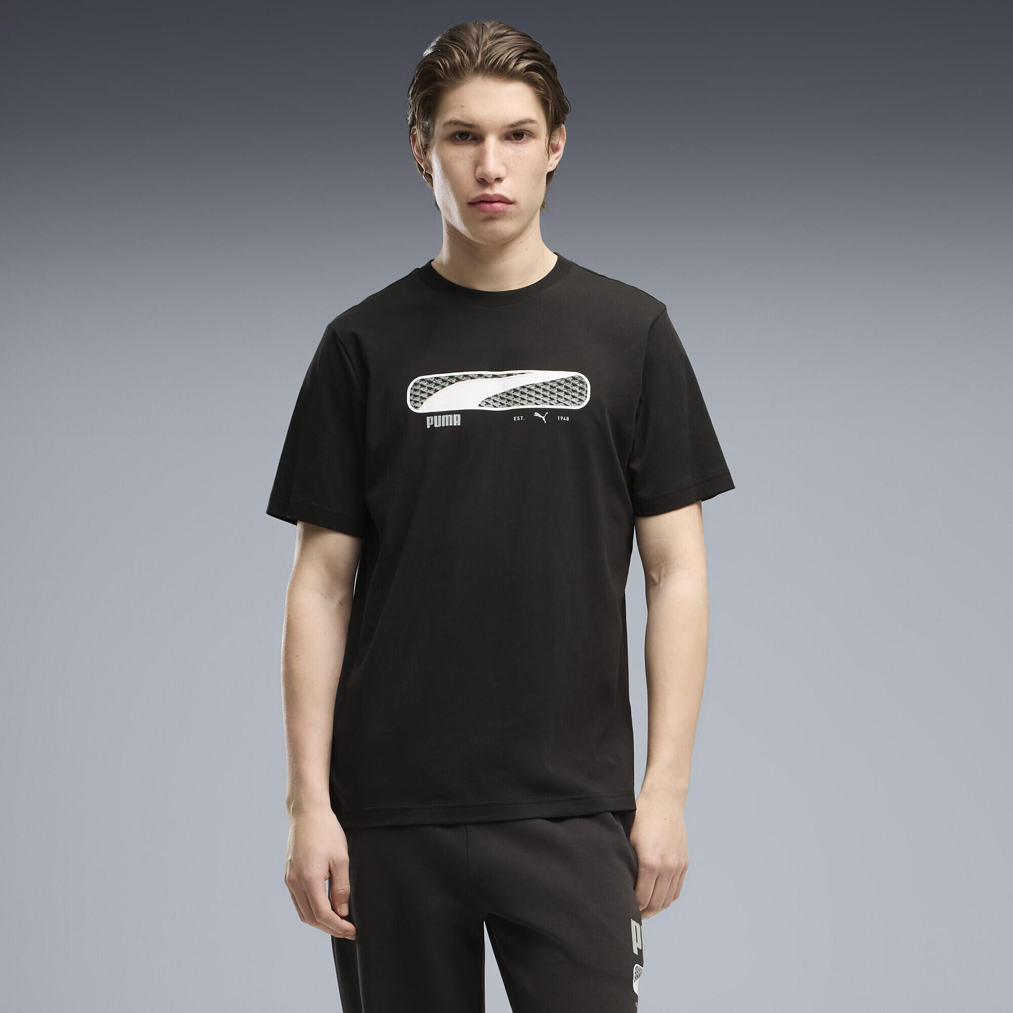 Męska koszulka PUMA Sport Logo Play PUMA 2/5